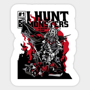 Gaming I Hunt Monsters Gamer Console PC Lustig Sticker